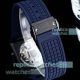 Best Replica Hublot Square Bang Unico Auto Blacksteel Blue Rubber Strap 42 mm (8)_th.jpg